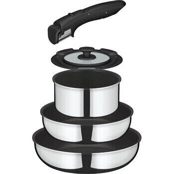 取っ手のとれるフライパン5点セットFA