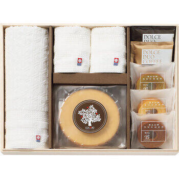 ココロ今治タオル・バウムクーヘンセット