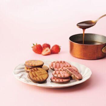 キャラメルサンドクッキー（オリジナル＆苺）（30個入）