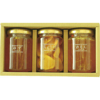 はちみつ漬3本セット