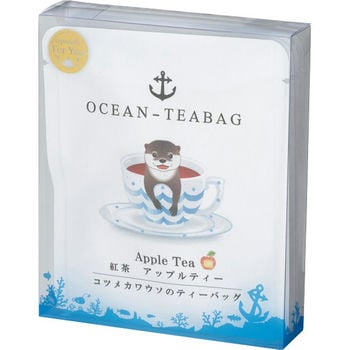 コツメカワウソのティーバッグアップルティー（4包入）