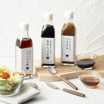 料理家栗原はるみ監修調味料3本セット