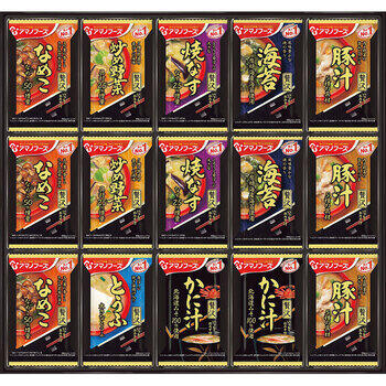 フリーズドライおみそ汁贅沢ギフト（30食入）