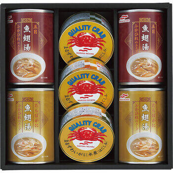 ふかひれスープ・かに缶詰詰合せ（7缶入）