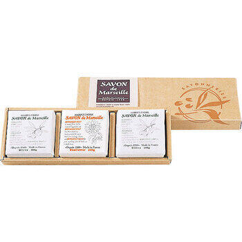 マルセイユ無香料ギフトセット（3個入）