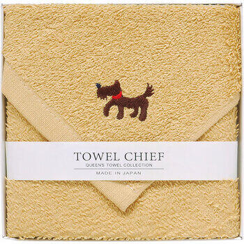 アニマルズかわいい国産大判タオルハンカチ