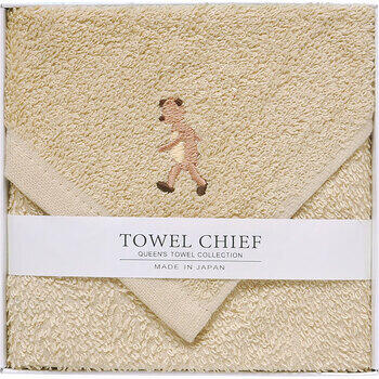 アニマルズかわいい国産大判タオルハンカチ