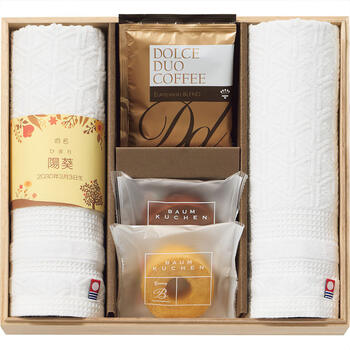 ココロ　今治タオル・スイーツセット（お名入れ）