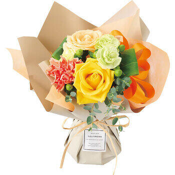 【生花】そのまま飾れる母の日ブーケ