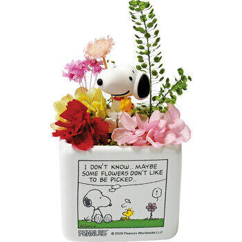 スヌーピーリトルガーデン（プリザーブドフラワー）