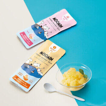 ムーミン凍らせて食べるフルーツシャーベットゼリー（4個）