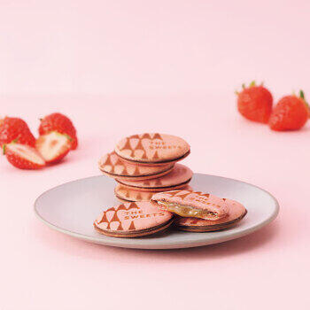 苺キャラメルサンドクッキー（12個）