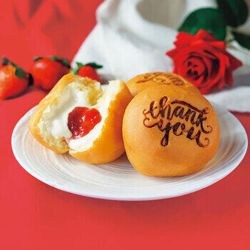 Thankyouくりーむパン・あまおう苺詰合せ（6個）