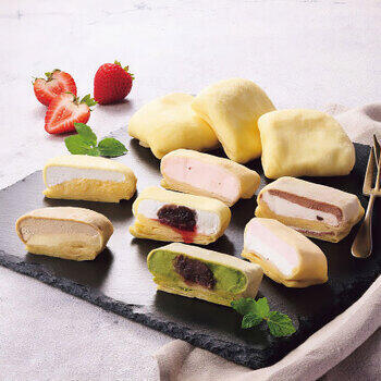 7種の手包みもちっとクレープ（10個）