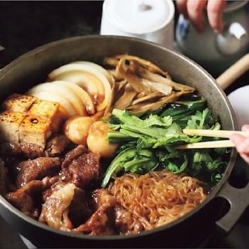 国産黒毛和牛モモすき焼き用（350g）