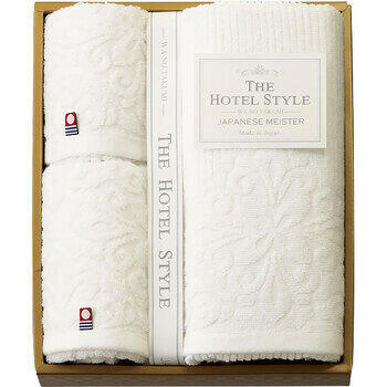 ホテルスタイルー和の匠ーバス・フェイス・ウォッシュタオルセット
