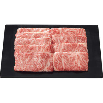黒毛和牛　肩ロース　すき焼き用（650g）