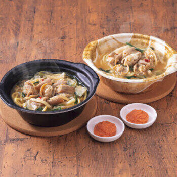 レンジで簡単！個食もつ鍋辛子明太子小袋付き（4食）