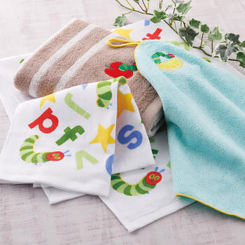 コンパクトバス・フェイス・ウォッシュ・ループ付きウォッシュタオルセット