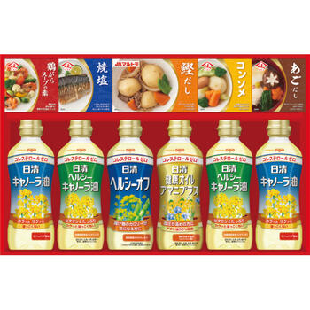 日清ヘルシーオイル＆バラエティ調味料ギフト　N-40A