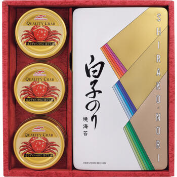 のり・かに缶詰合せ　SN-300