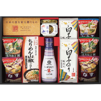 味香門和膳（みかどわぜん）＆キッコーマン和食詰合せ　MKD-25N
