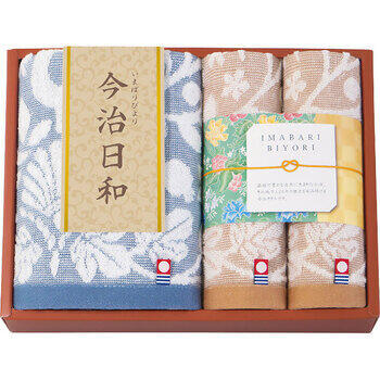 今治日和~いまばりびより~フェイス1枚・ハンドタオル2枚セット