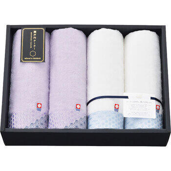 あかつきフェイスタオル4枚セット