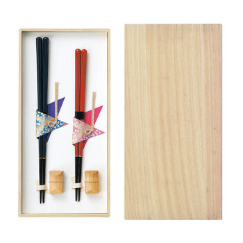 八角箸夫婦箸セット