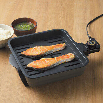 煙をおさえたコンパクトプレート