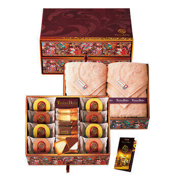 [宝石箱]フルーツカラーバウム&今治産タオル TREG-HJ4