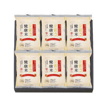 からだにやさしさ＋「金賞健康米（900g）」ギフトセット