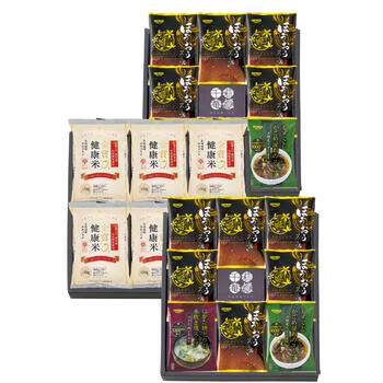 からだにやさしさ＋国産フリーズドライほうおうスープ「金賞健康米」セット FD3SR-0705