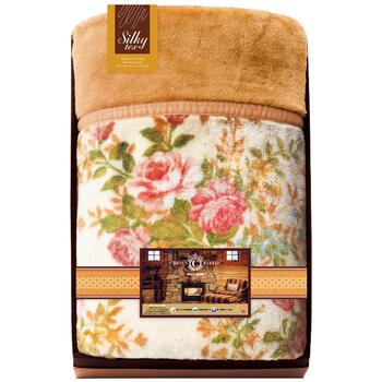 アイデア&厳選素材厚手の衿付毛布