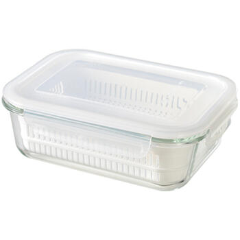 耐熱ガラス角型容器セットL