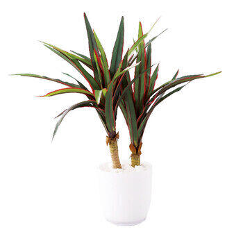 ミニ観葉ミニユッカ白（フェイクグリーン）