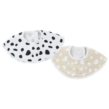 アニマルプリントラウンドスタイ2P