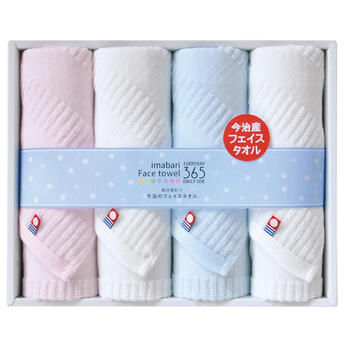 フェイスタオル4P