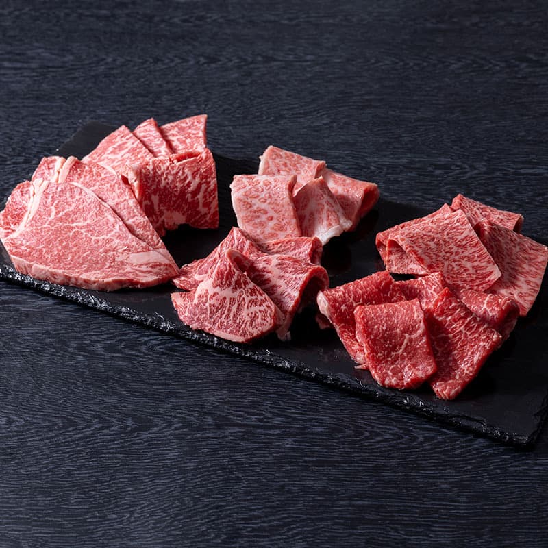 ミート・マイチク　【三田和牛】6種食べ比べ焼肉セット420g