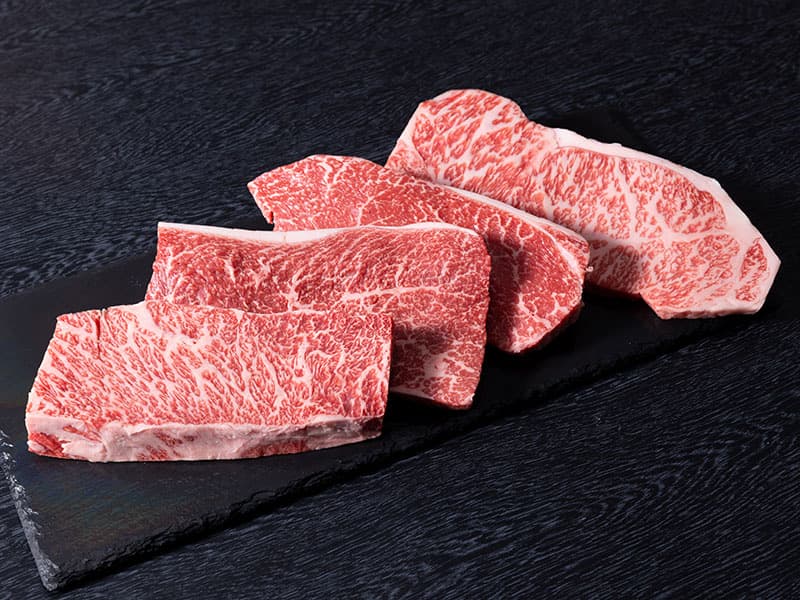 【三田和牛】4種ステーキセット620g