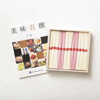 美味百撰 8000円コース+紅白素麺詰合せ MB-20