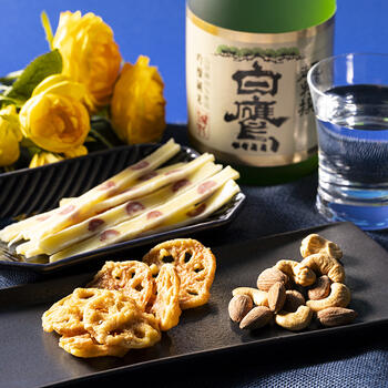 【父の日限定】白鷹 吟醸純米酒＆バル風おつまみ3種セット