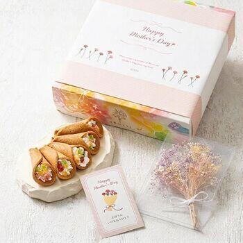 【母の日限定】花束のデザート+ブーケカード