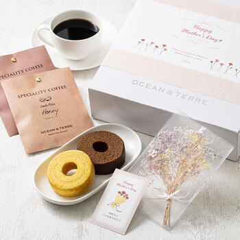 【母の日限定】Speciality Coffee&バームセットA+ブーケカード