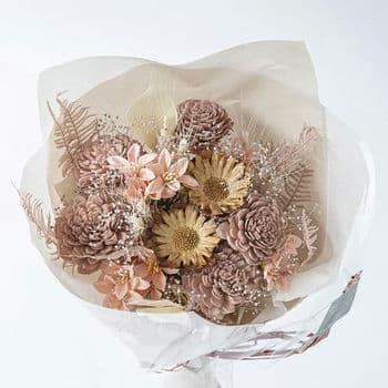 プリザーブドフラワー】ブーケL Brooch flower styling | ホーム