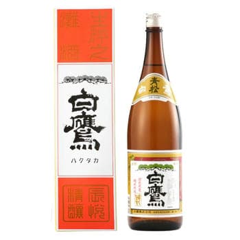 生もと・本醸造 上撰青松白鷹　1.8L
