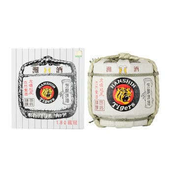 生もと・本醸造 清酒阪神タイガース菰冠　1.8L