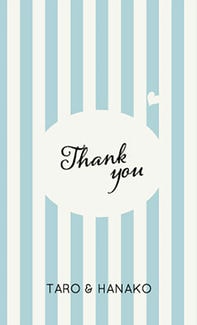 カード KU-M007_T 結婚内祝い mini 7