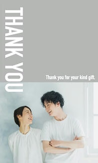 カード KU-M014_T 結婚内祝い mini 14