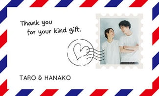 カード KU-M040_Y 結婚内祝い mini 40